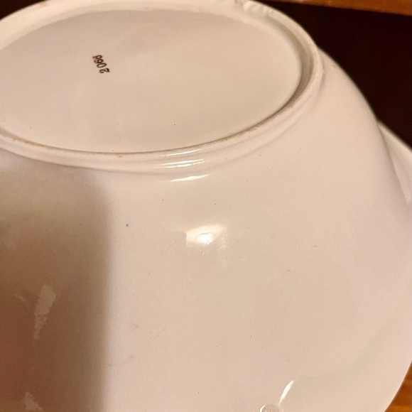 Three appliquéd Bunny placemats Lusterware serving bowl Daffodils Spring Easter - Picture 16 of 16